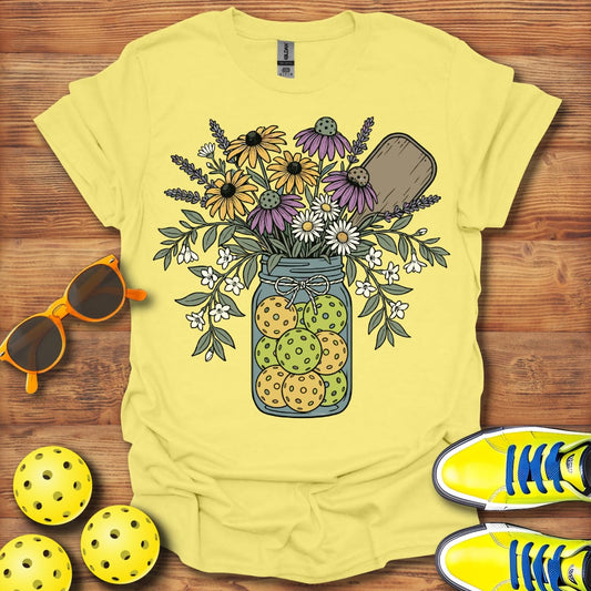 Low Country Floral Pickleball Unisex T-Shirt