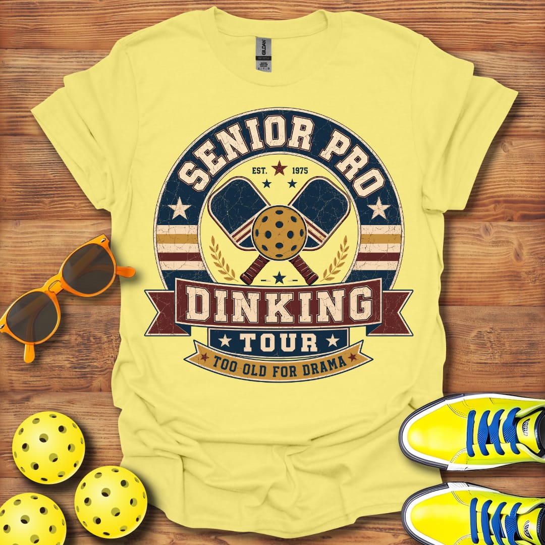 Senior Pro Dinking Tour Pickleball  Unisex T-Shirt