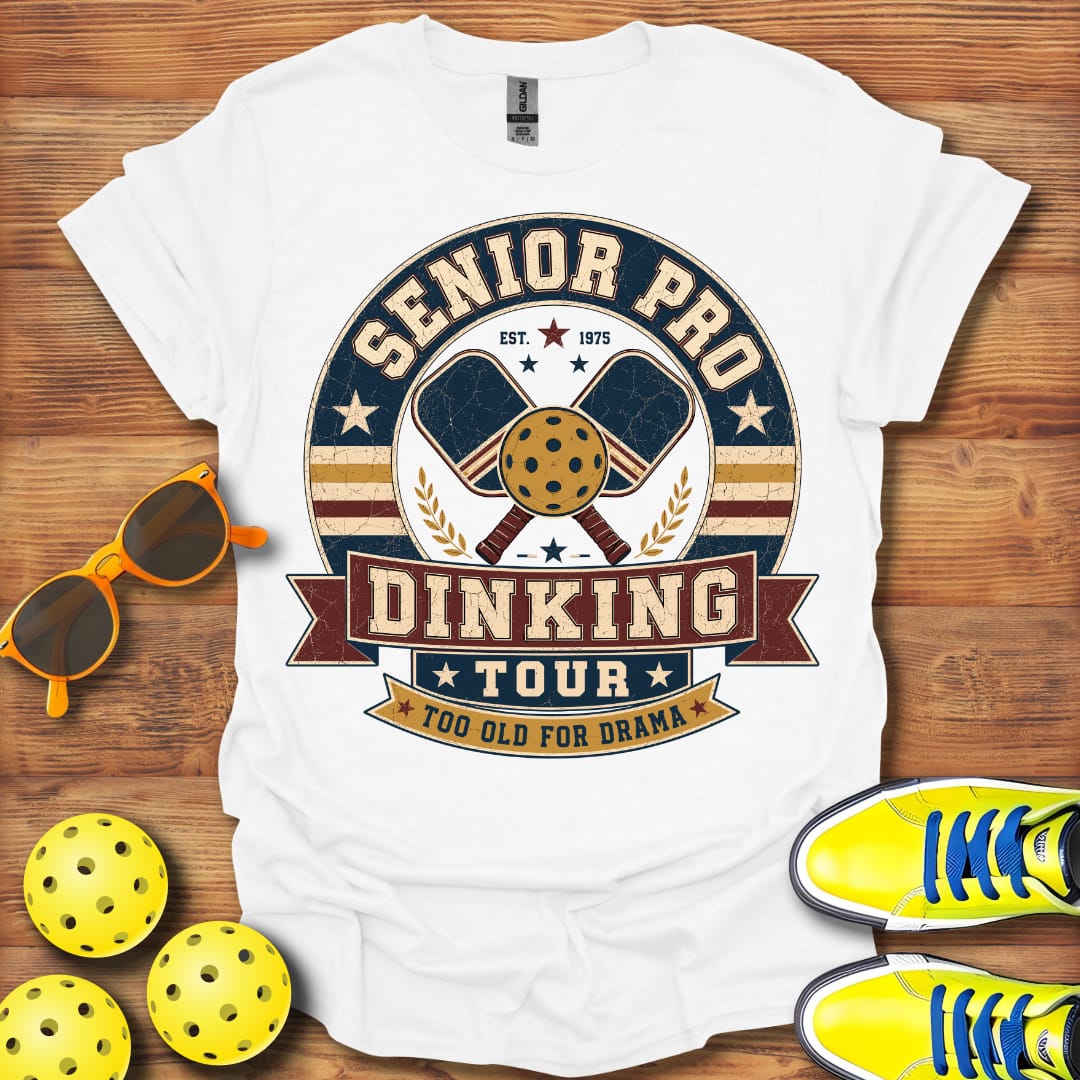 Senior Pro Dinking Tour Pickleball  Unisex T-Shirt