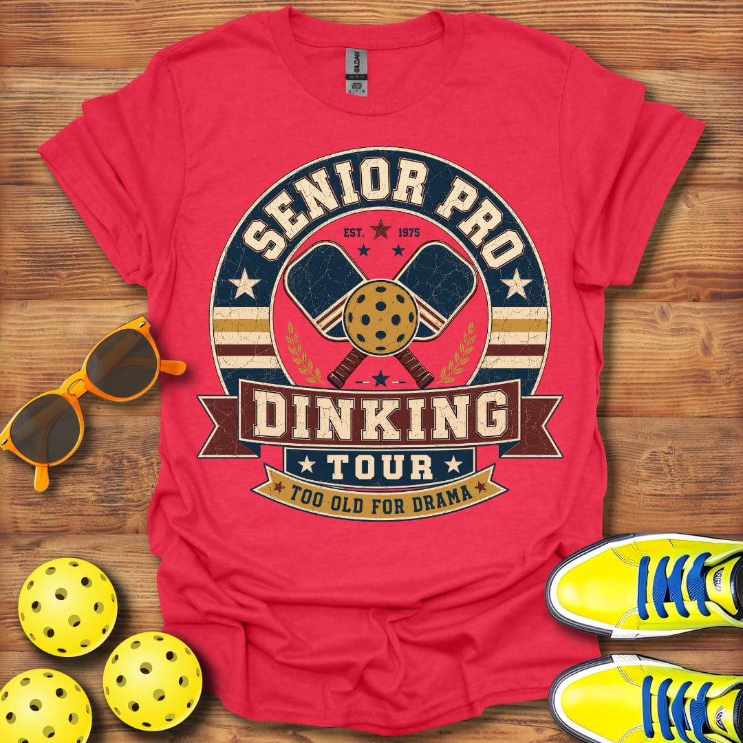 Senior Pro Dinking Tour Pickleball  Unisex T-Shirt