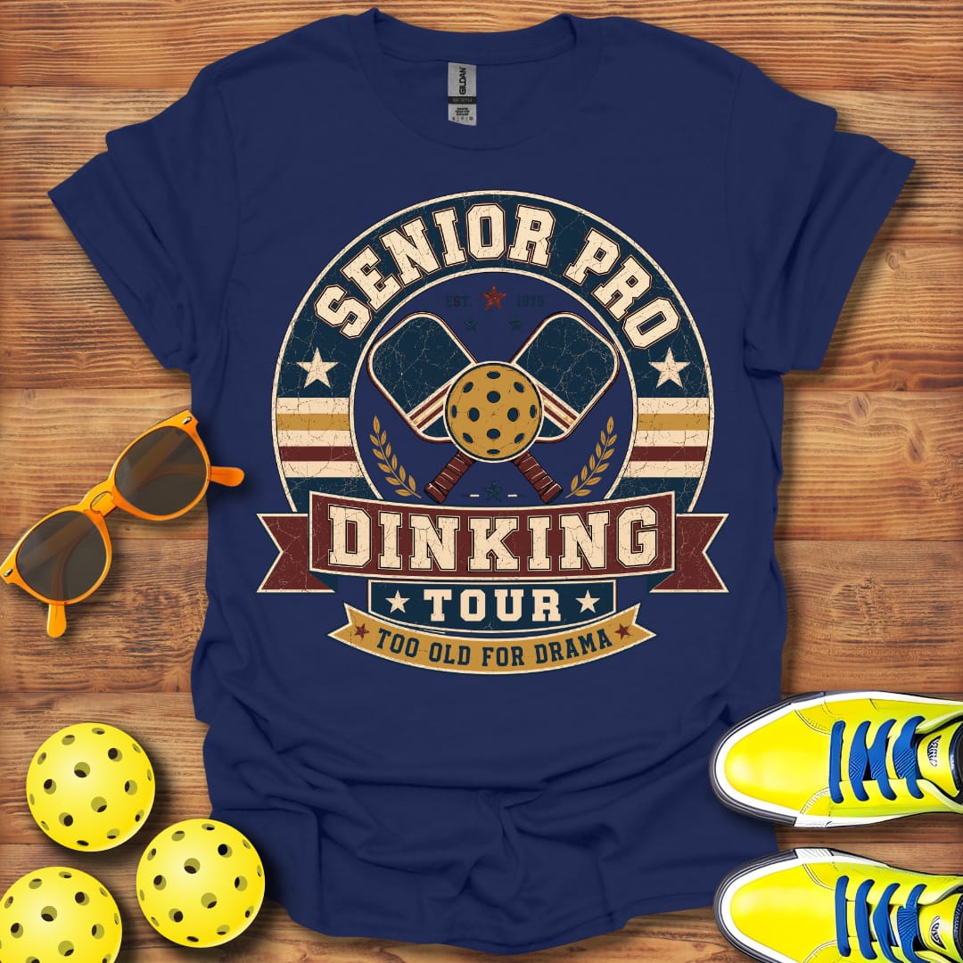 Senior Pro Dinking Tour Pickleball  Unisex T-Shirt