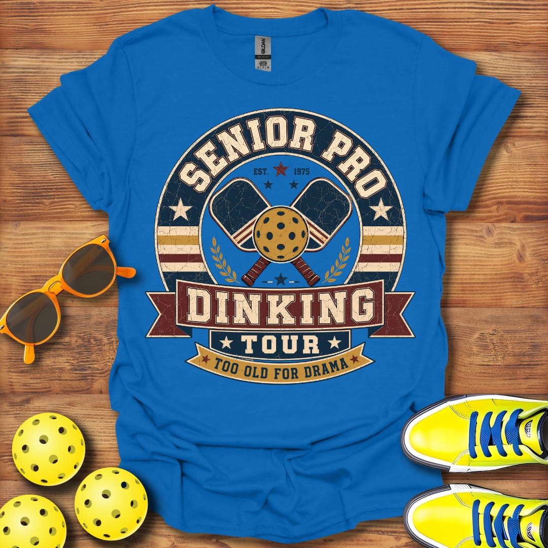 Senior Pro Dinking Tour Pickleball  Unisex T-Shirt