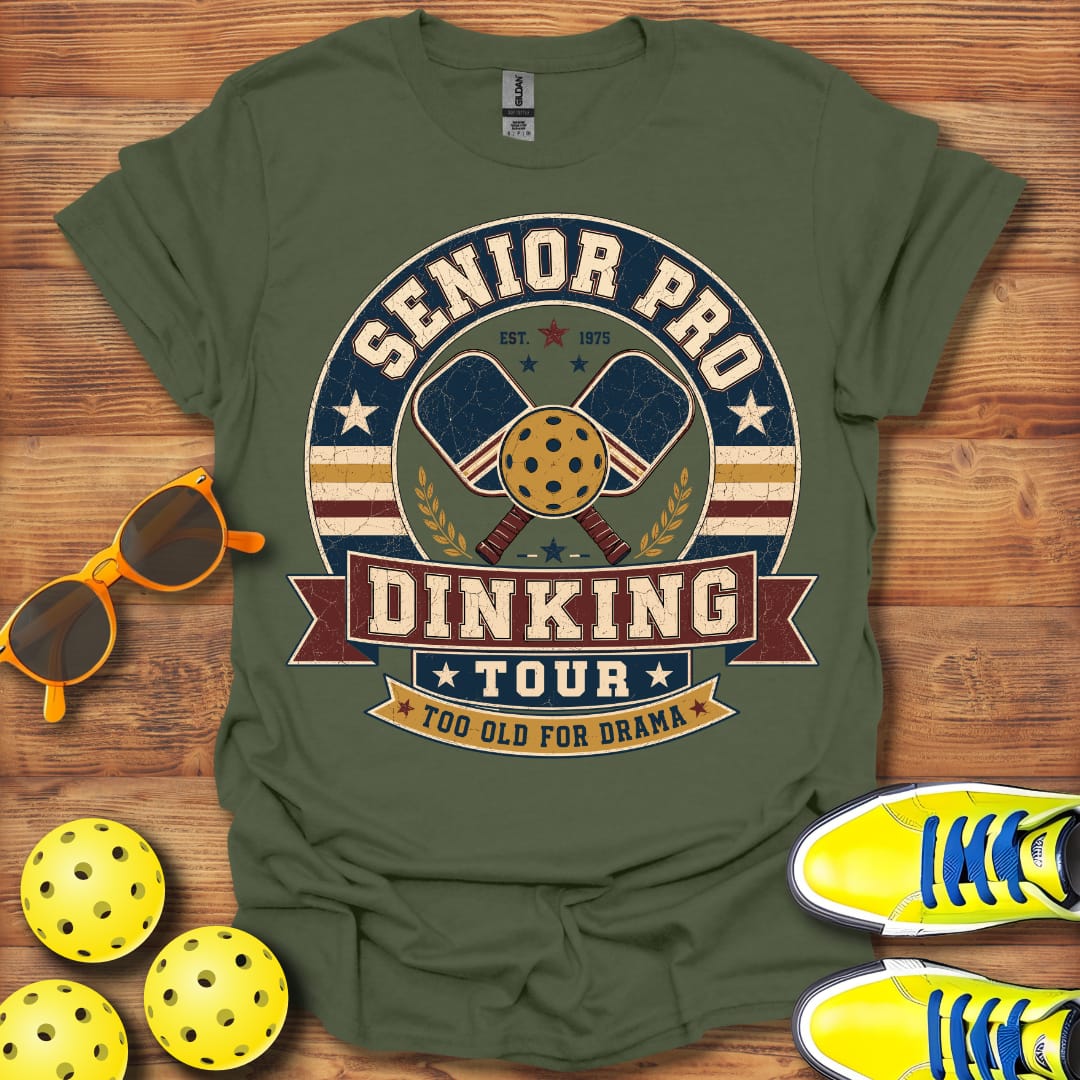 Senior Pro Dinking Tour Pickleball  Unisex T-Shirt