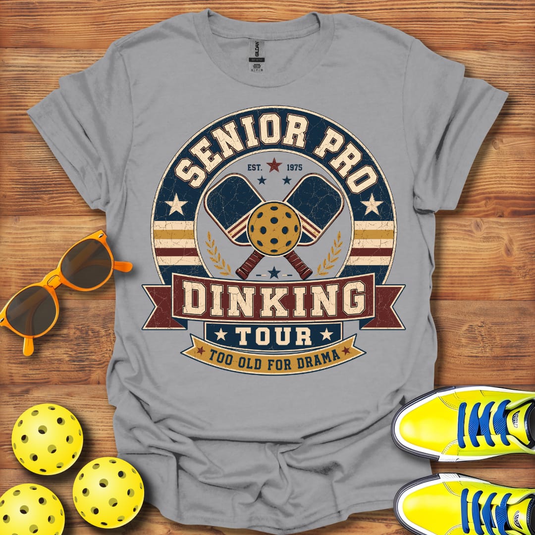 Senior Pro Dinking Tour Pickleball  Unisex T-Shirt