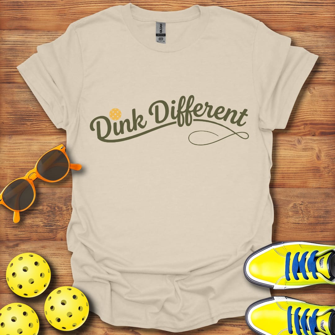 Dink Different Pickleball Unisex T-Shirt