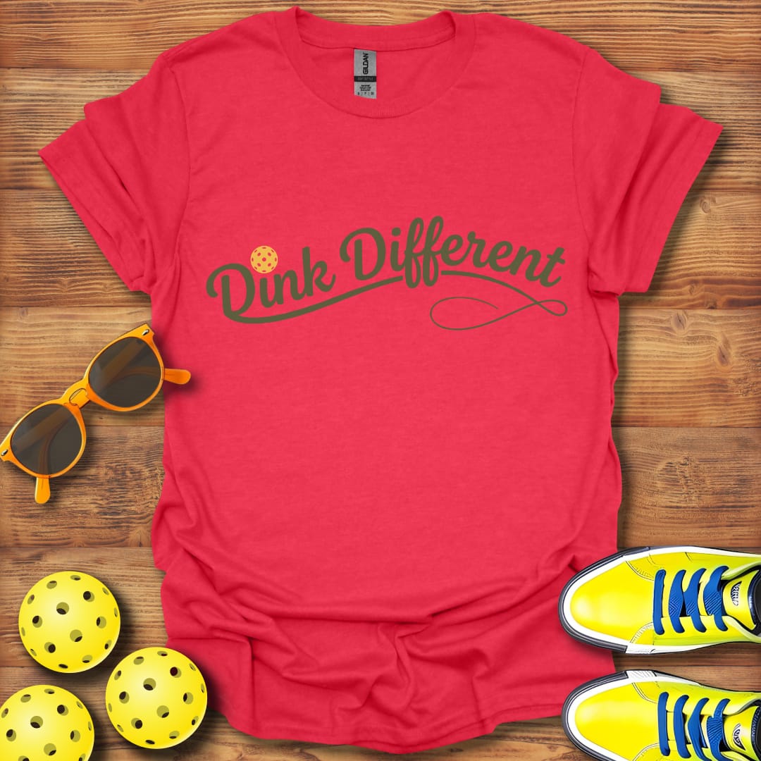 Dink Different Pickleball Unisex T-Shirt