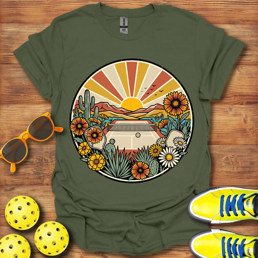 Southwest Pickleball Garden Unisex T-Shirt