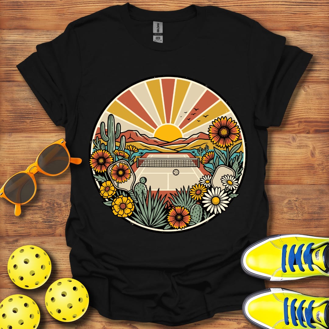 Southwest Pickleball Garden Unisex T-Shirt