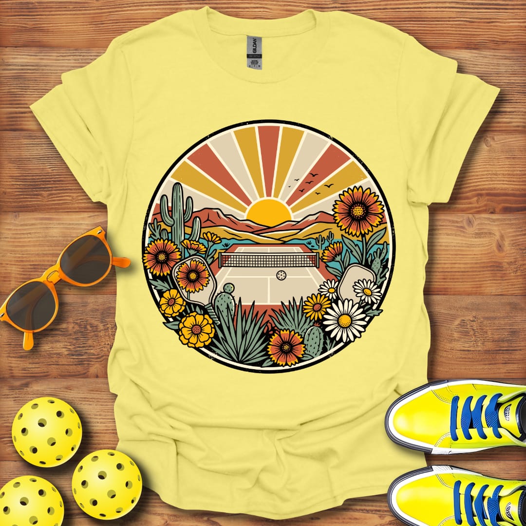 Southwest Pickleball Garden Unisex T-Shirt