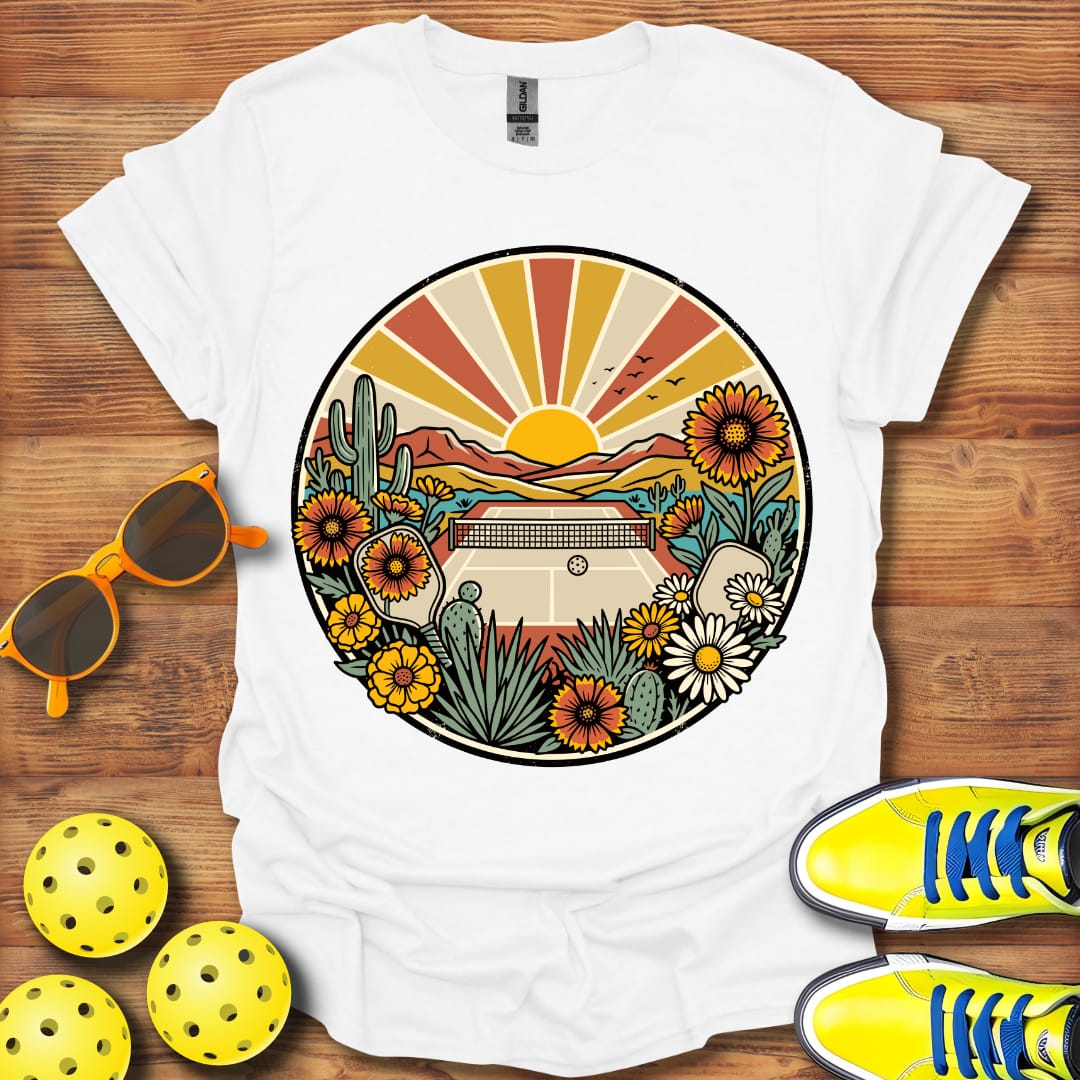 Southwest Pickleball Garden Unisex T-Shirt