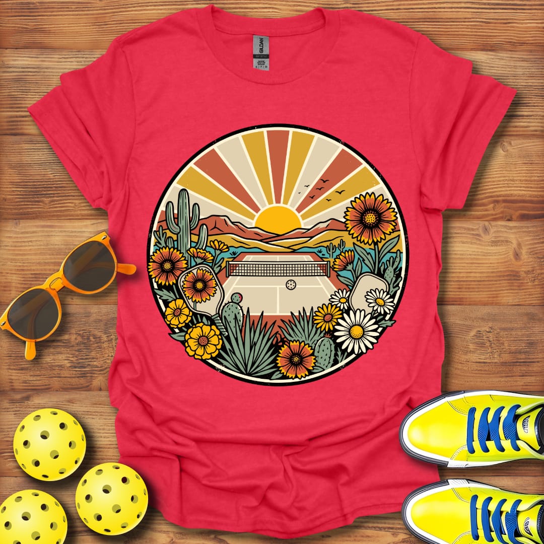 Southwest Pickleball Garden Unisex T-Shirt