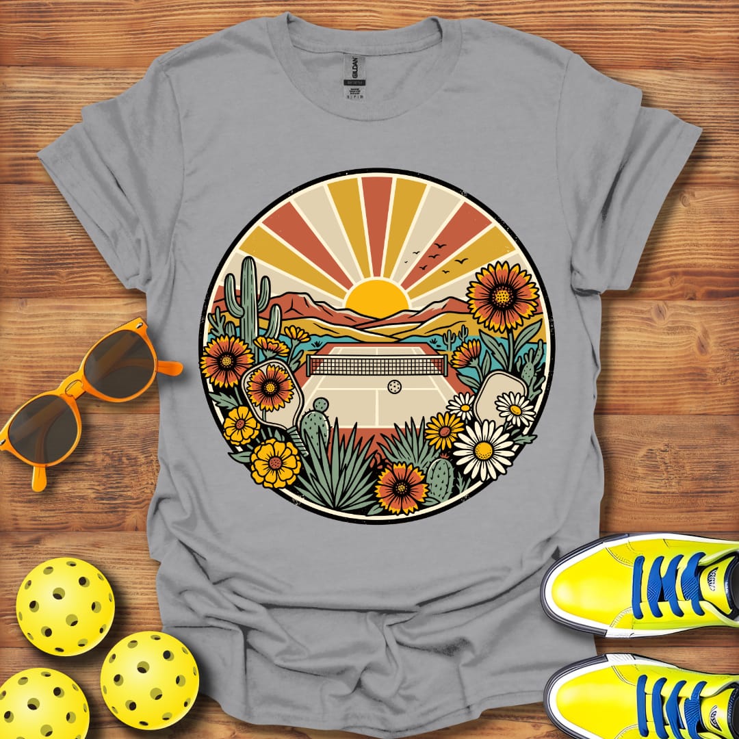 Southwest Pickleball Garden Unisex T-Shirt