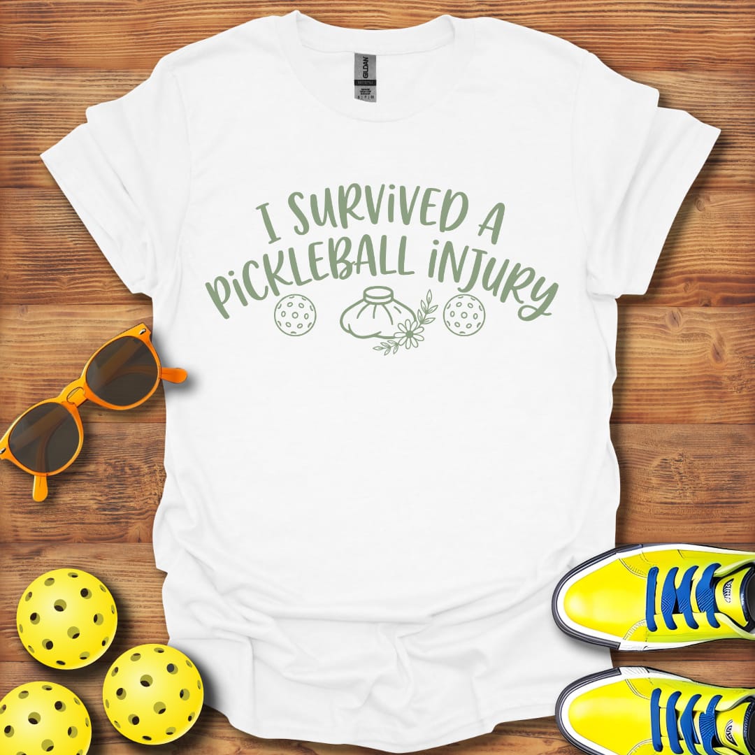 I Survived A Pickleball Injury Unisex T-Shirt