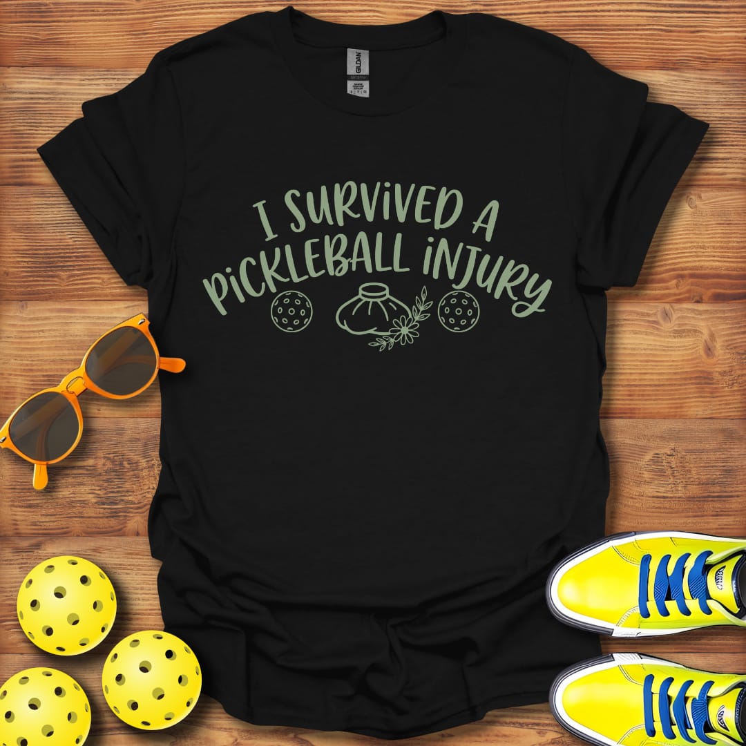 I Survived A Pickleball Injury Unisex T-Shirt