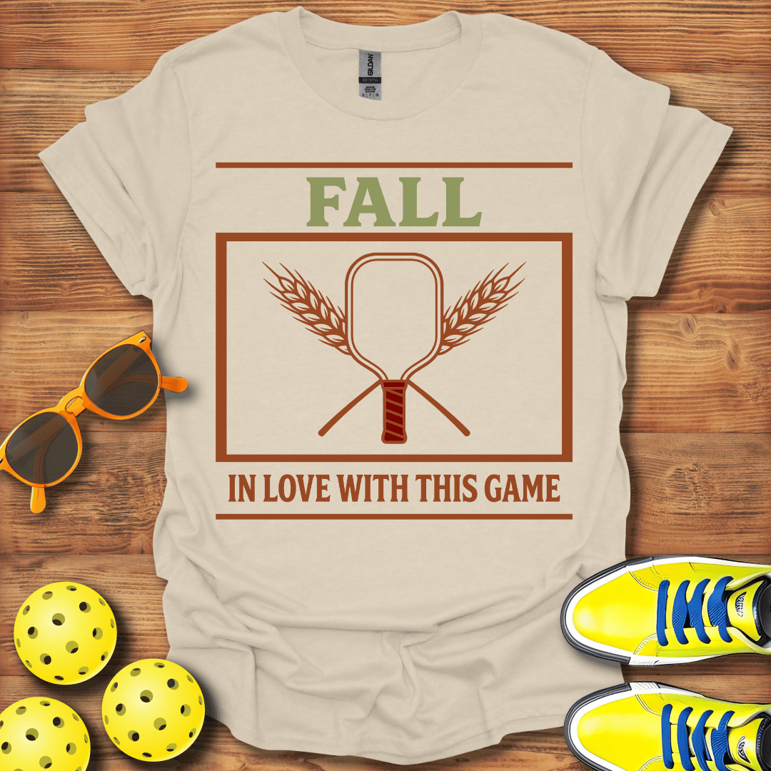 Fall In Love With Pickleball Unisex T-Shirt