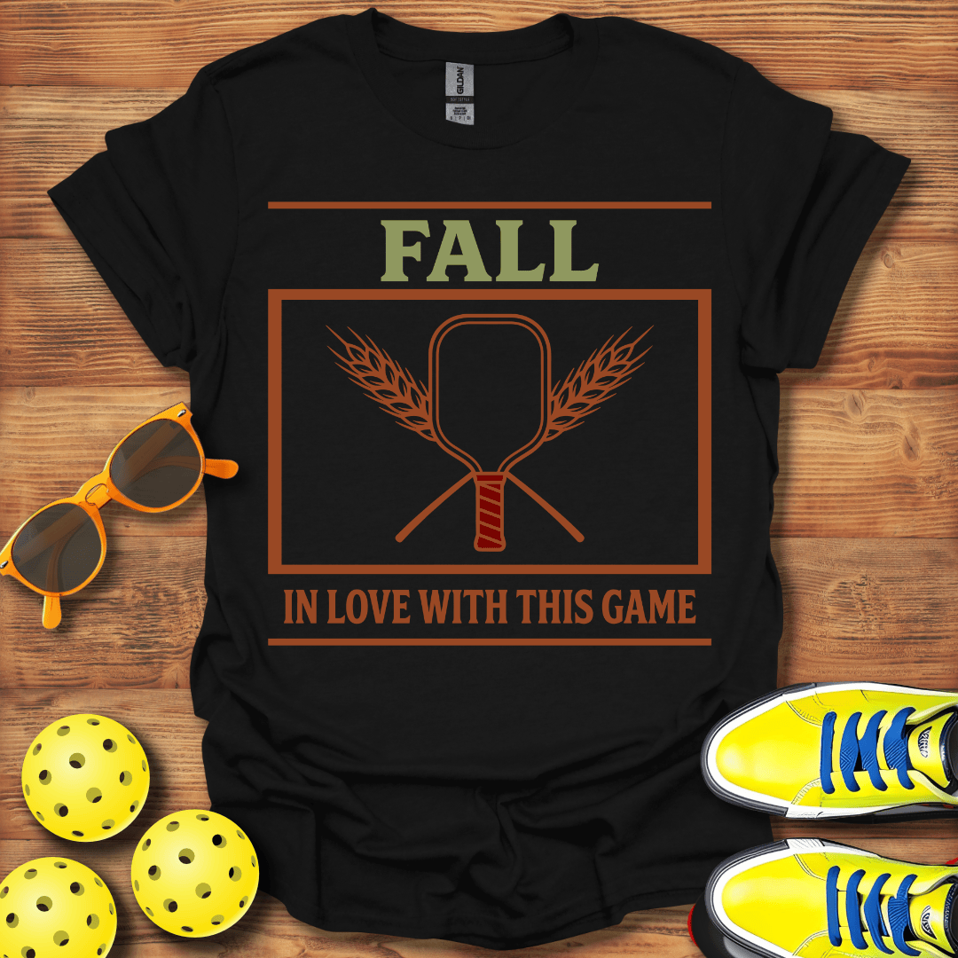 Fall In Love With Pickleball Unisex T-Shirt