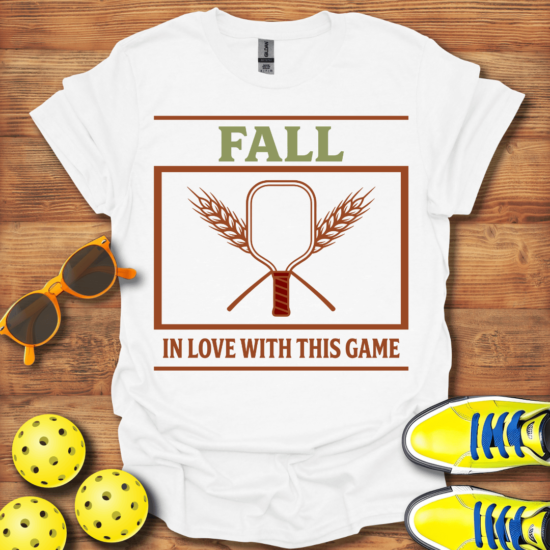 Fall In Love With Pickleball Unisex T-Shirt