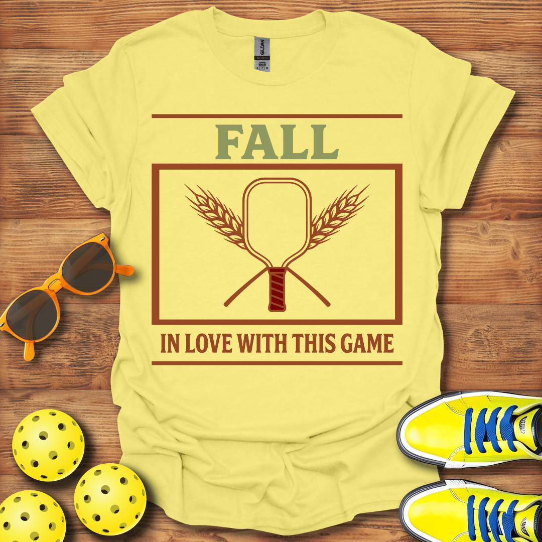Fall In Love With Pickleball Unisex T-Shirt