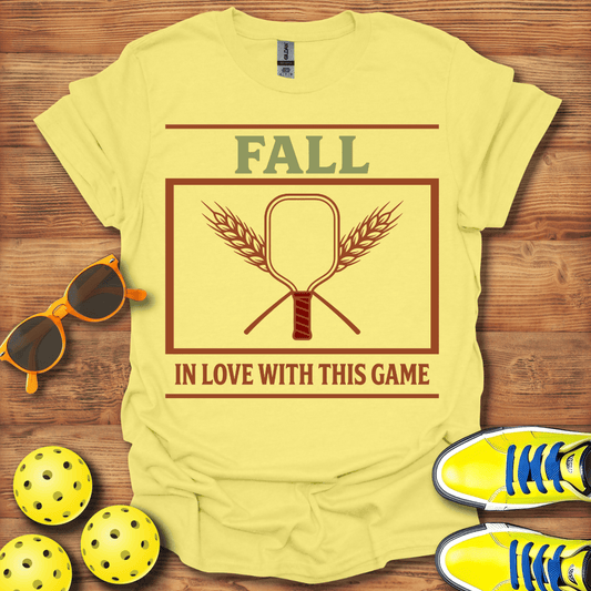 Fall In Love With Pickleball Unisex T-Shirt