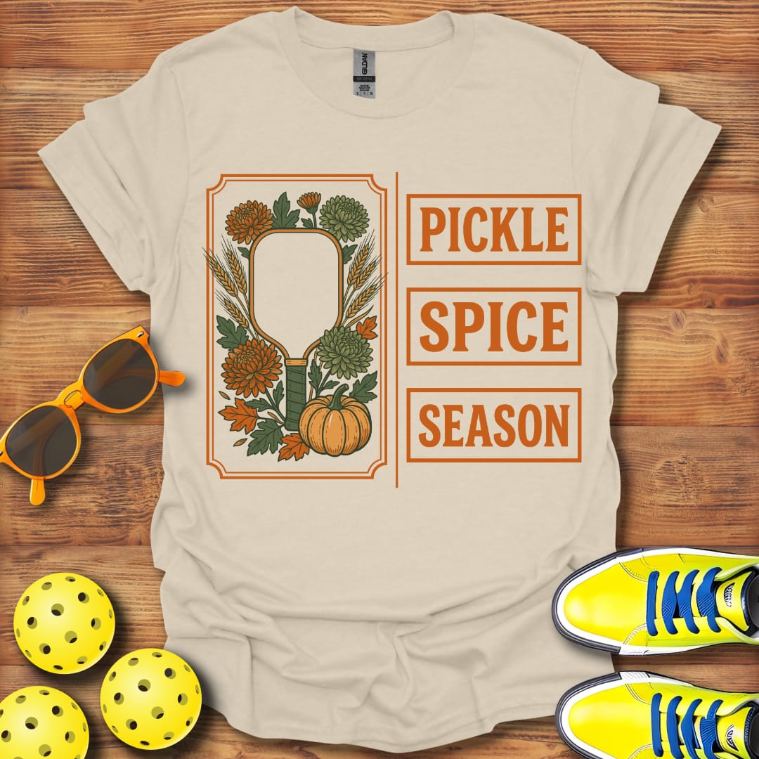 Pickle Spice Season Pickleball Unisex T-Shirt
