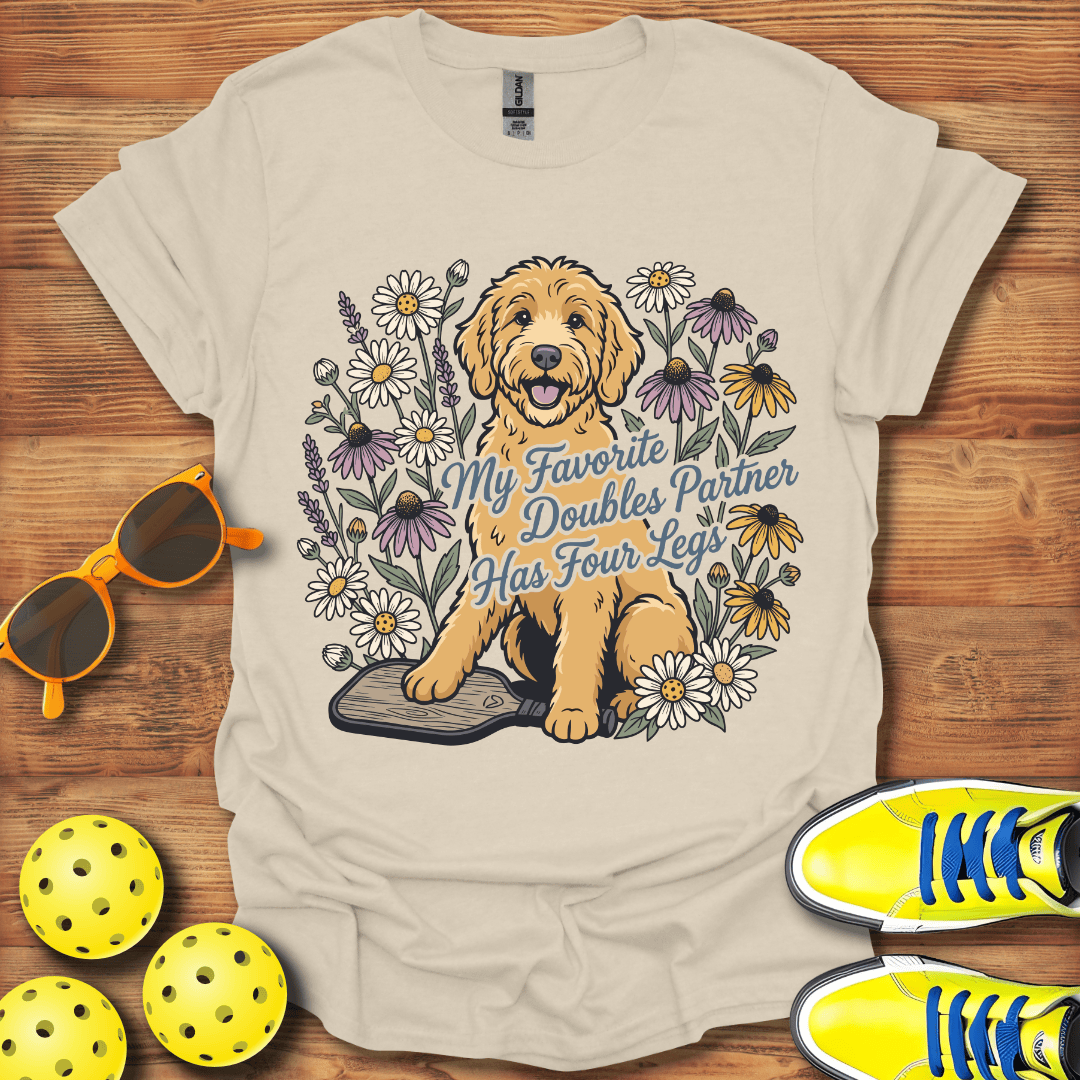 My Favorite Pickleball Partner Dog Unisex T-Shirt