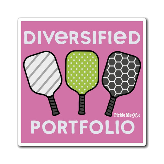 Diversified Portfolio Pickleball Magnets