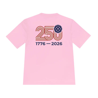 1776 - 2026 Celebration Pickleball Moisture Wicking Tee