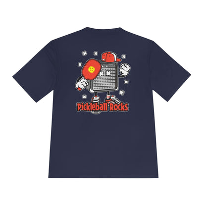 Pickleball Rocks Moisture Wicking Tee