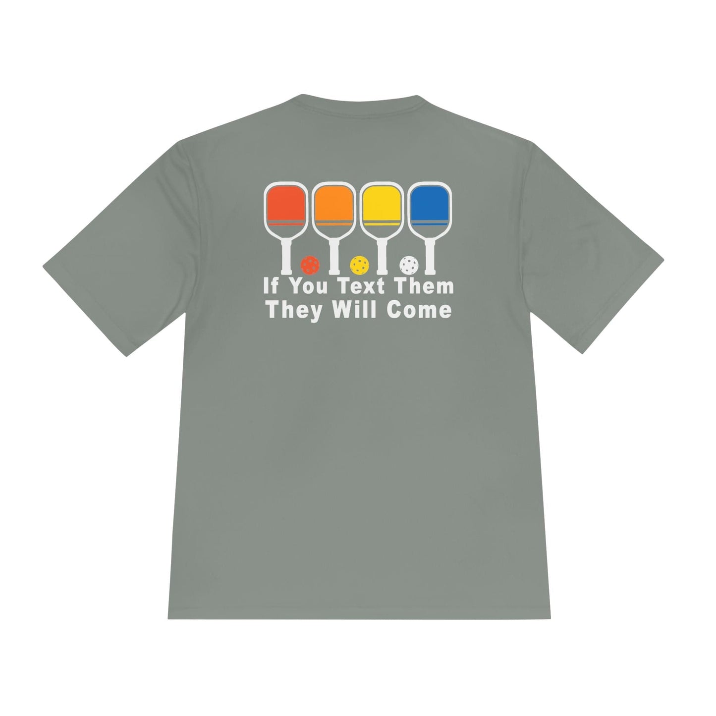 Text Them Pickleball Moisture Wicking Tee