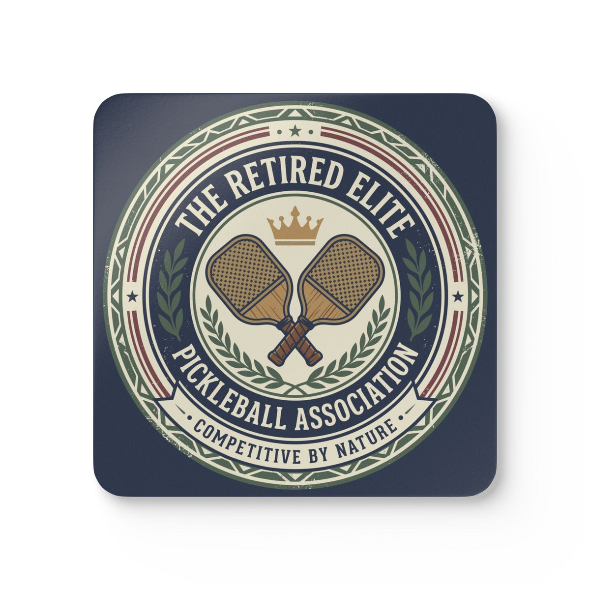 Retired Elite Pickleball Ass. Coaster Set