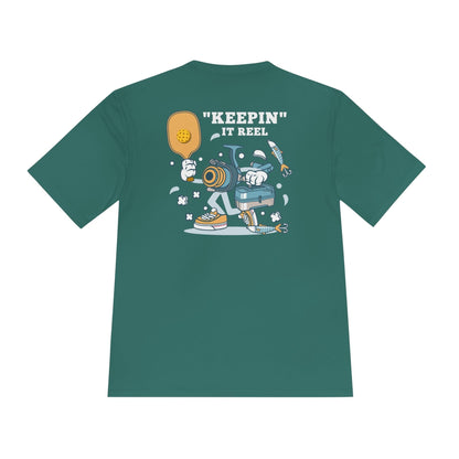 Keepin It Reel Pickleball Moisture Wicking Tee