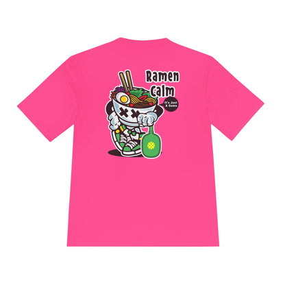 Ramen Calm Pickleball Moisture Wicking Tee