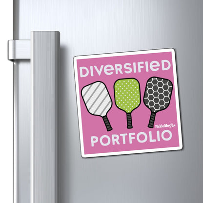 Diversified Portfolio Pickleball Magnets