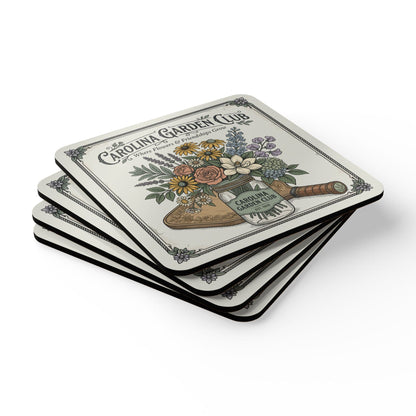 Pickleball Carolina Garden Club Coaster Set