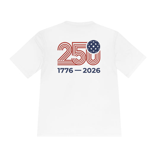 1776 - 2026 Celebration Pickleball Moisture Wicking Tee