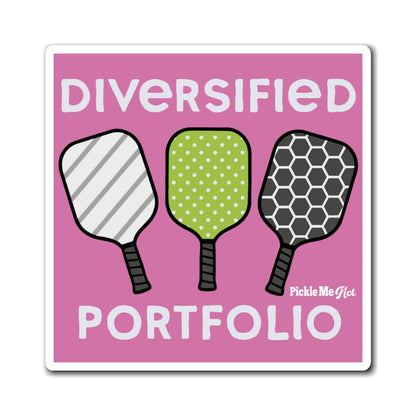 Diversified Portfolio Pickleball Magnets