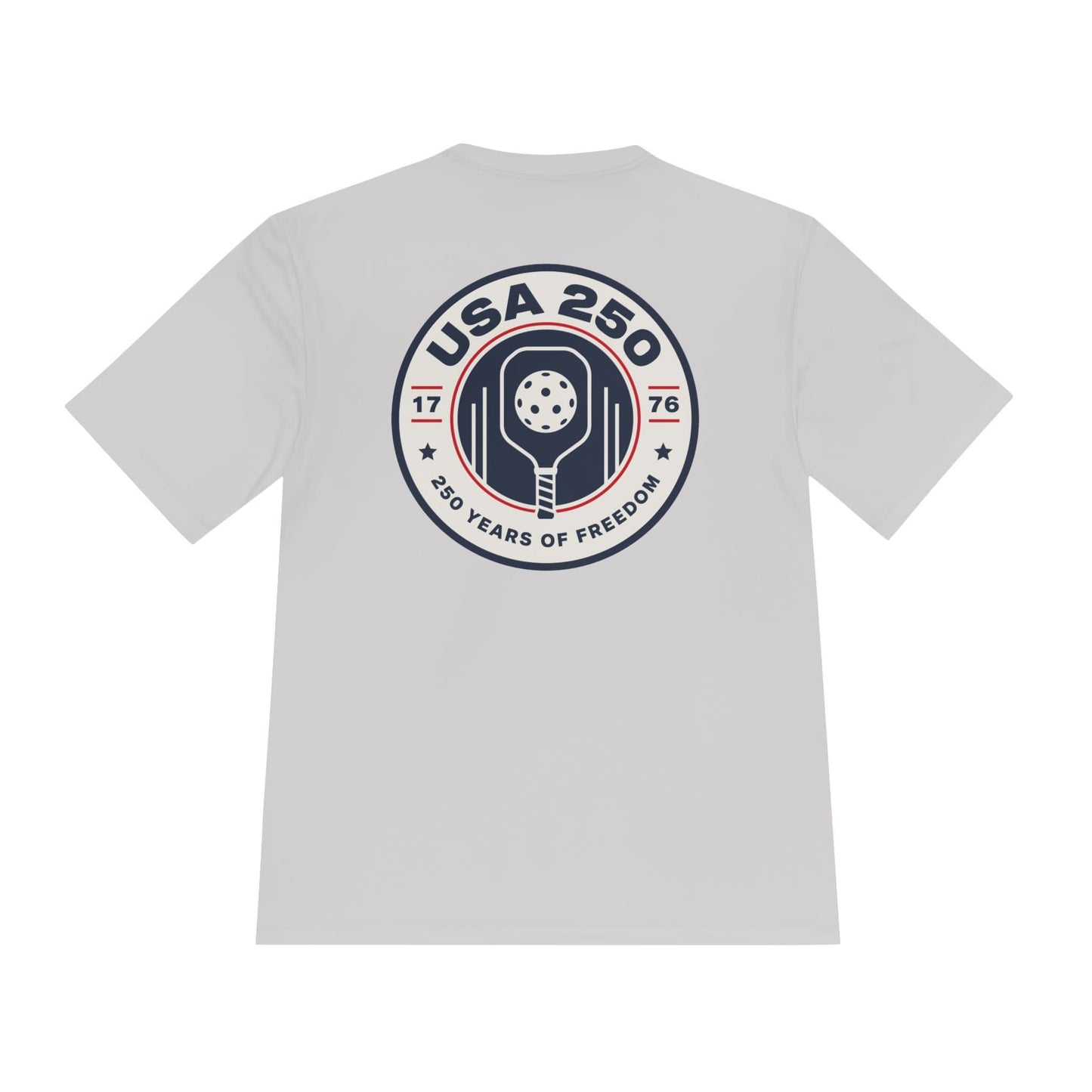 USA 250 Celebration Pickleball Moisture Wicking Tee