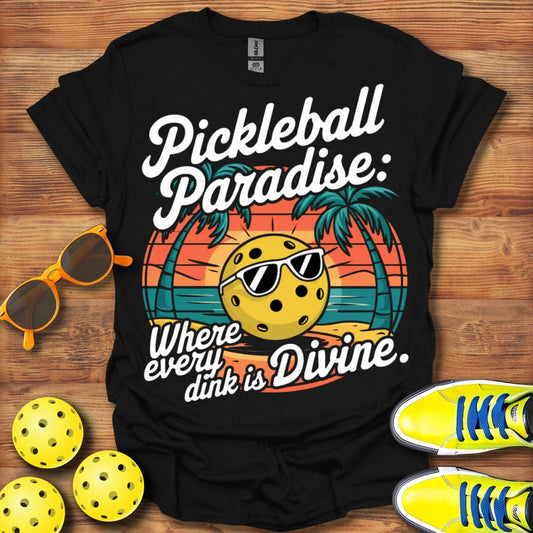 Pickleball Paradise Divine T-Shirt