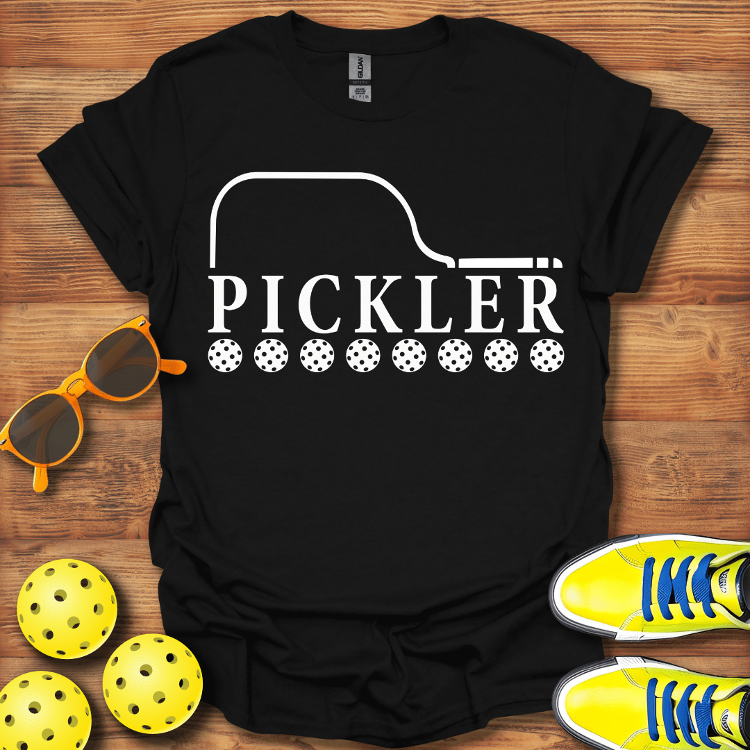 Paddle Pickler White T-Shirt