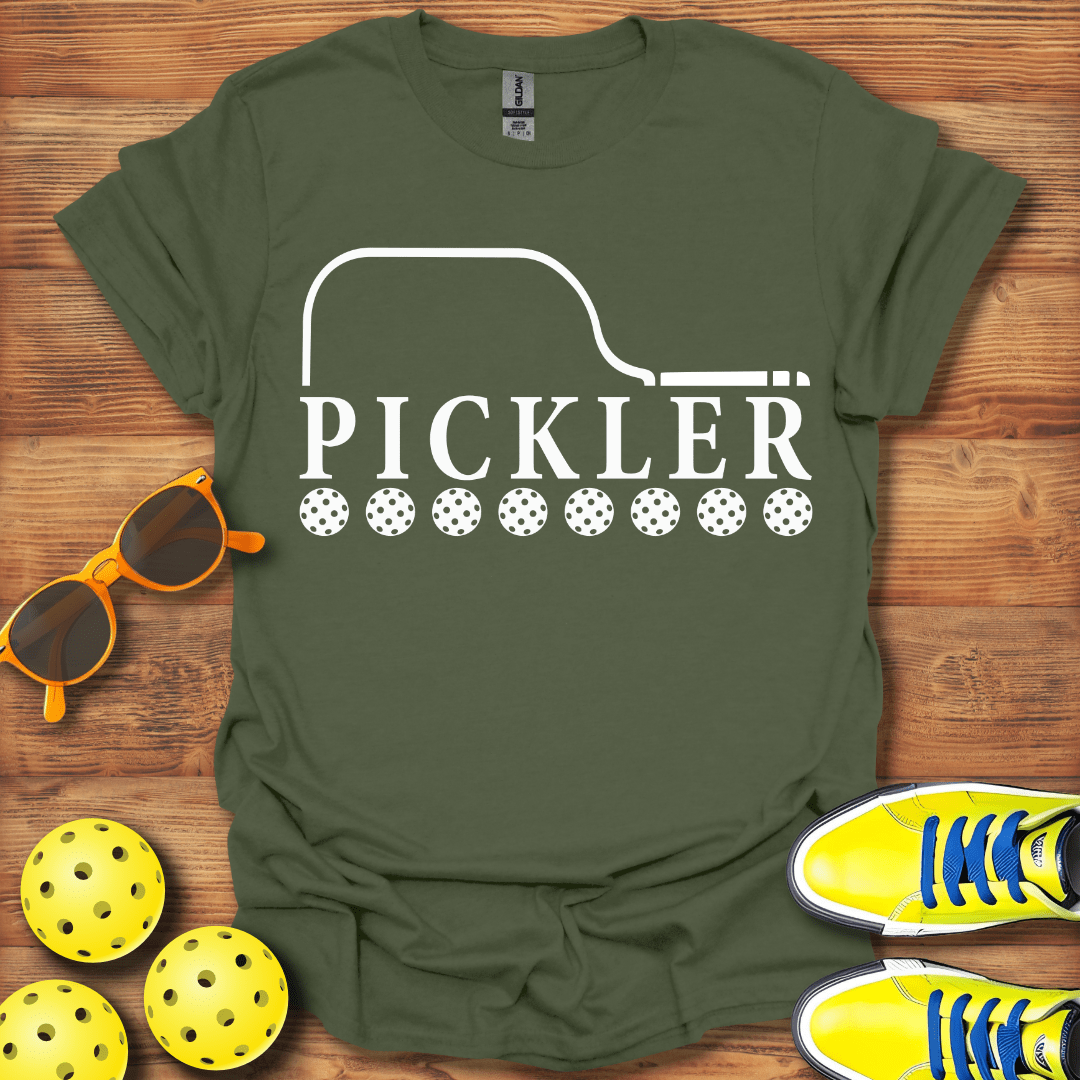 Paddle Pickler White T-Shirt