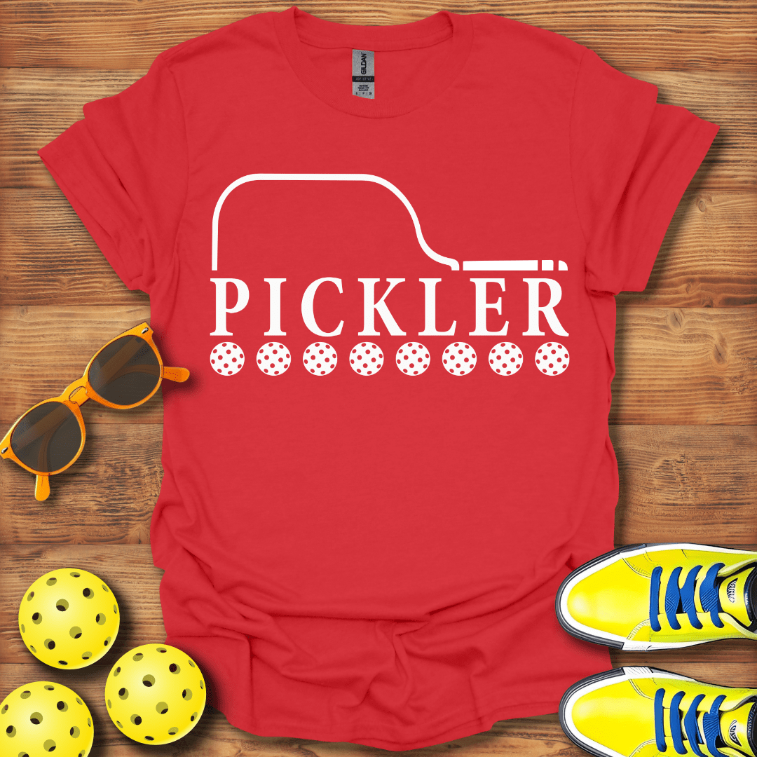 Paddle Pickler White T-Shirt