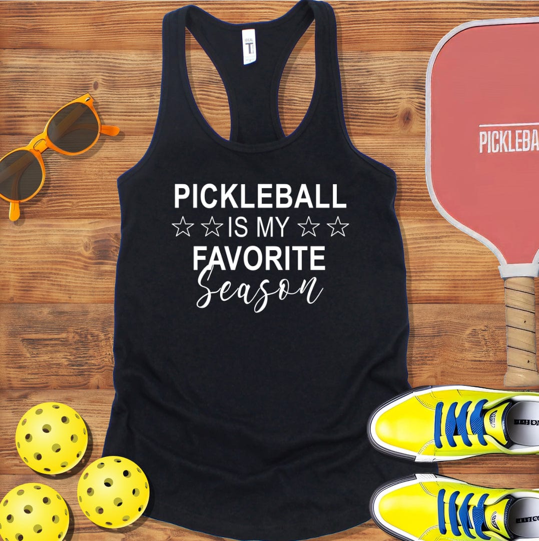 Pickleball Favorite Season Racerback Tank for Women