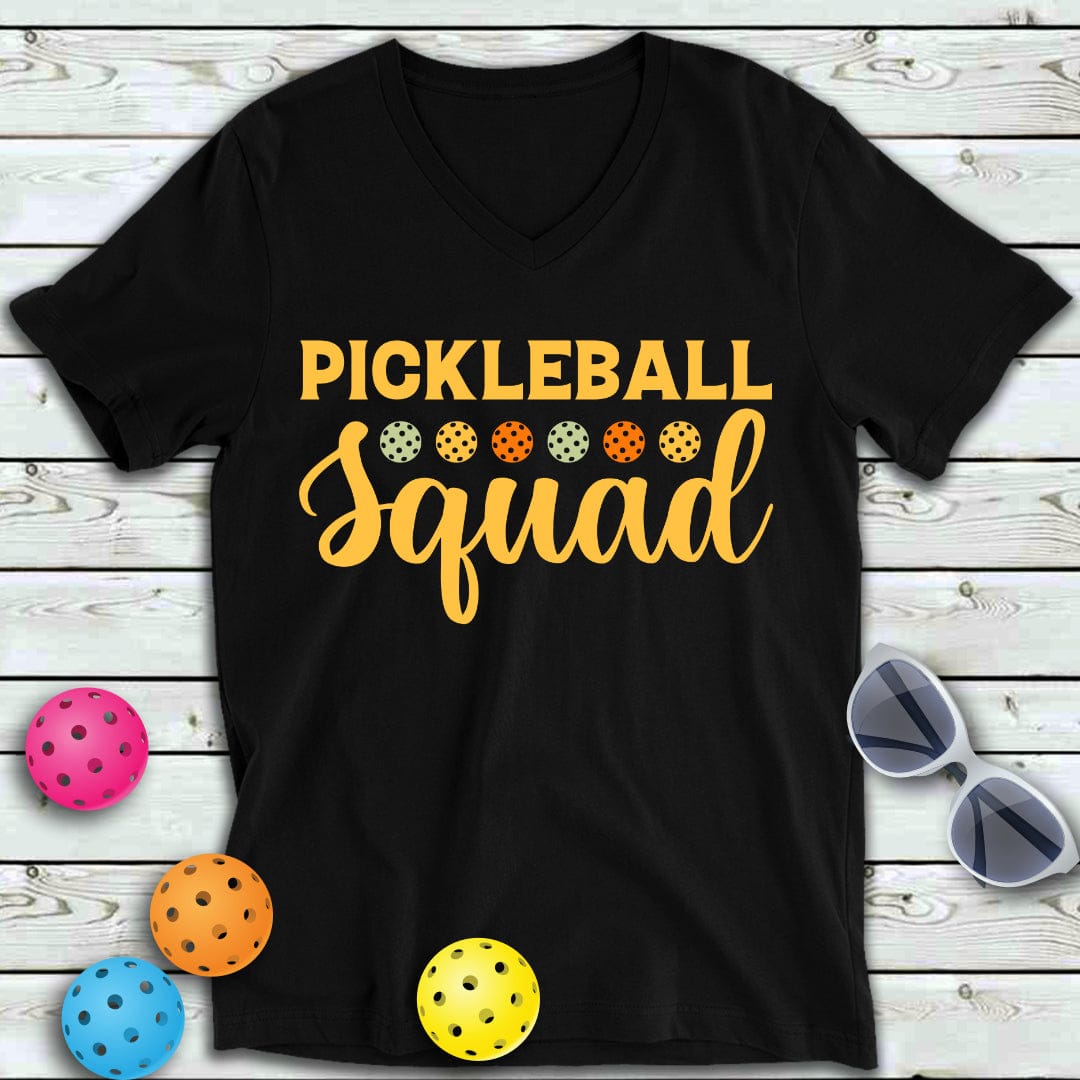 Pickleball  Squad V-Neck Tee