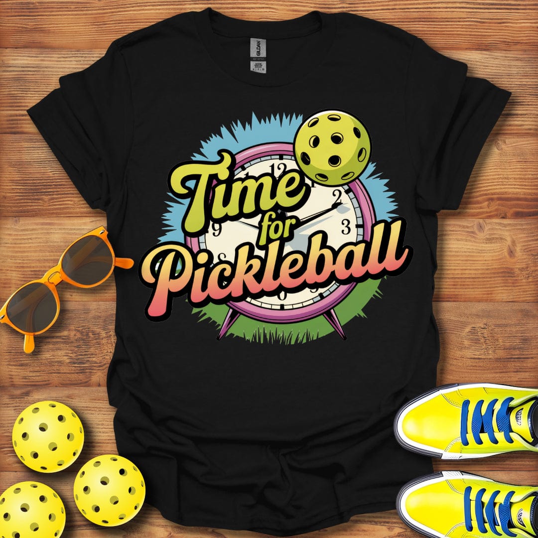 Time For Pickleball Retro T-Shirt