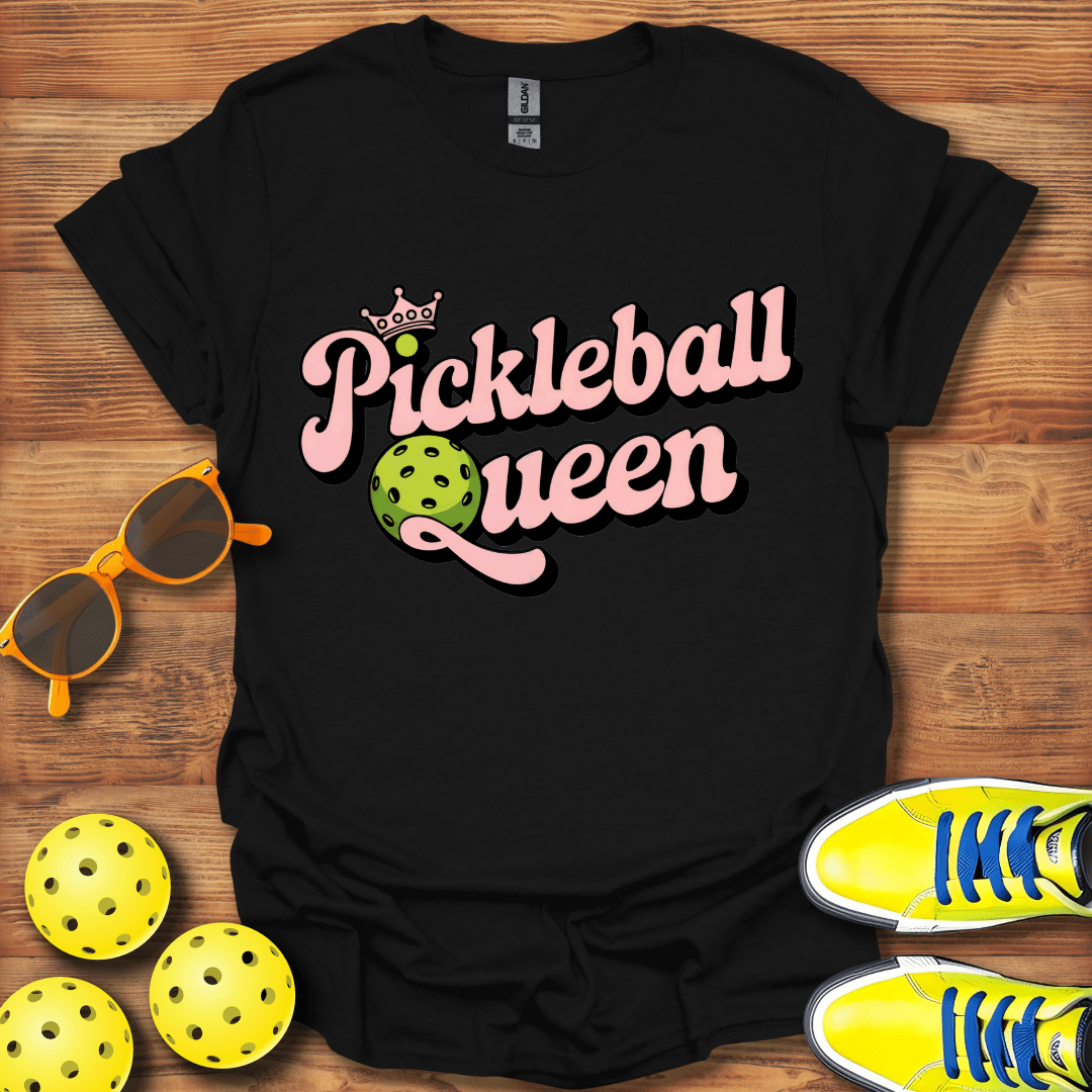 Retro Vintage Pickleball Queen T-Shirt