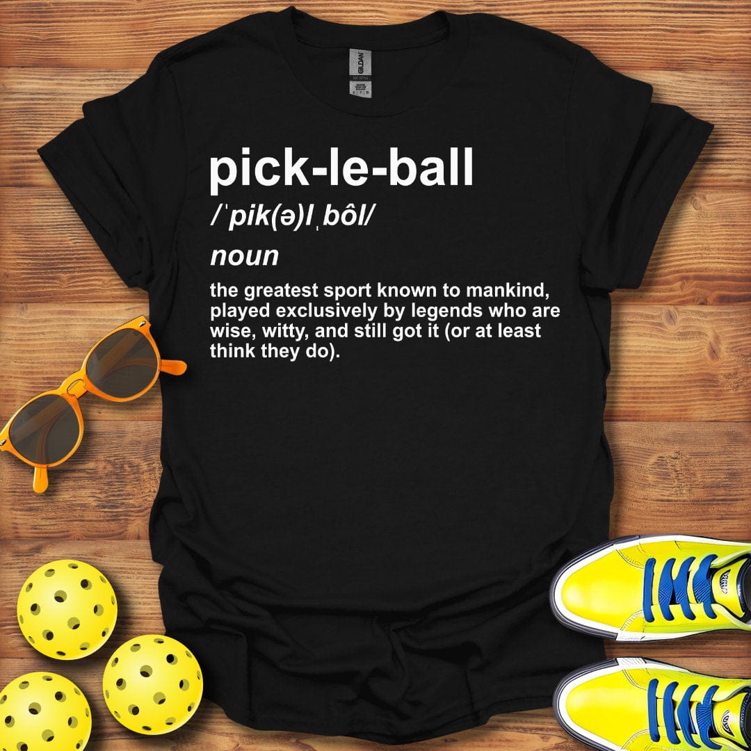 Male Definition Pickleball T-Shirt