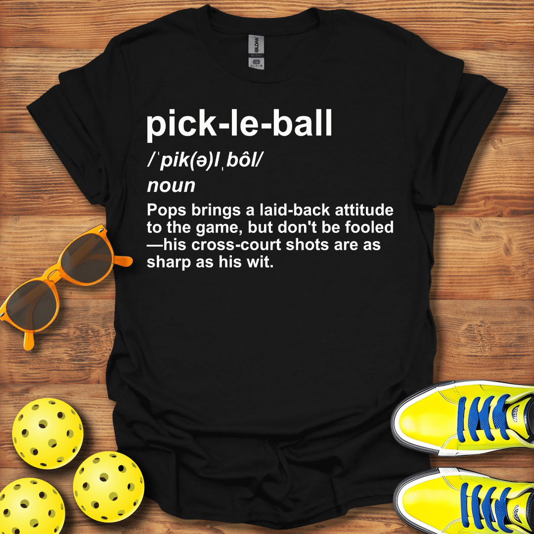 Definition Pops Pickleball T-Shirt