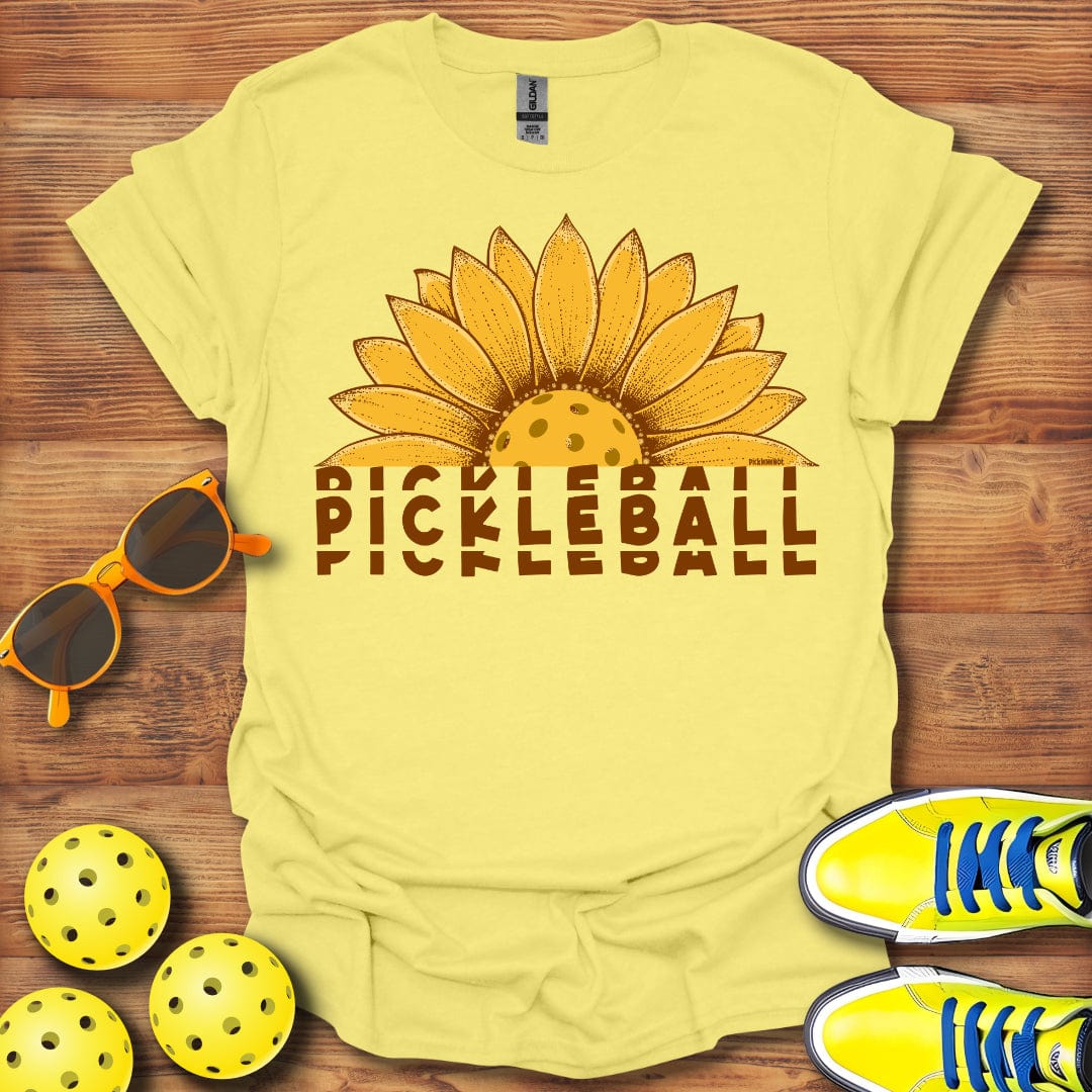 Sunflower Pickleball Sunrise T-Shirt