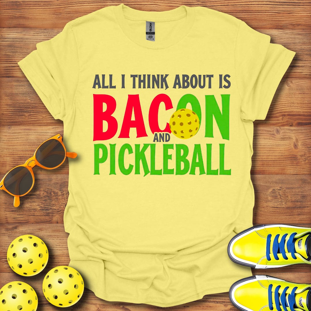 Like Bacon And Pickleball T-Shirt