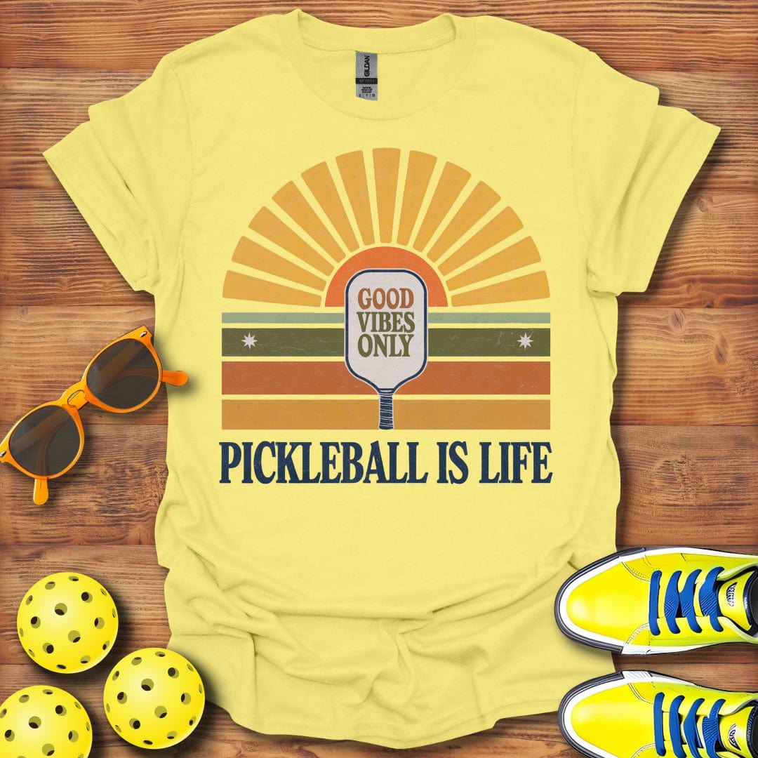 Retro Pickleball Is Life T-Shirt